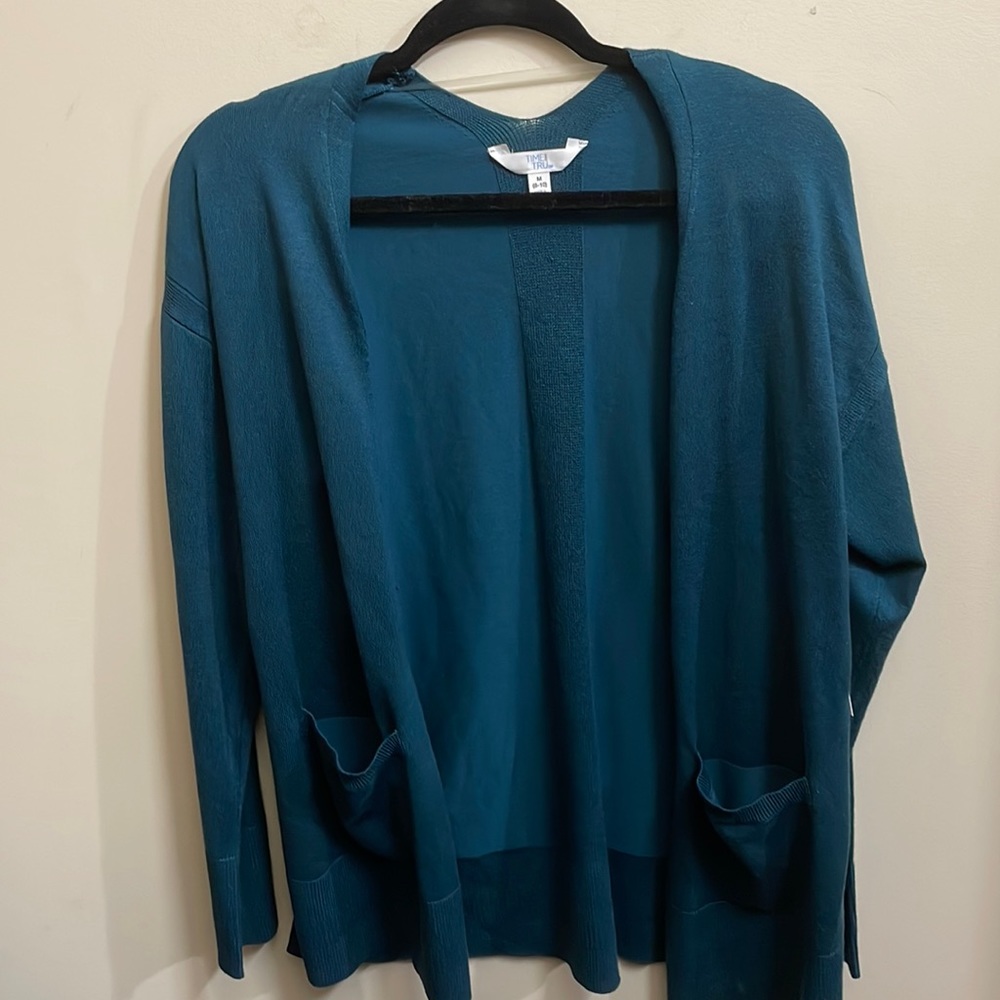 Cozy Blue Cardigan